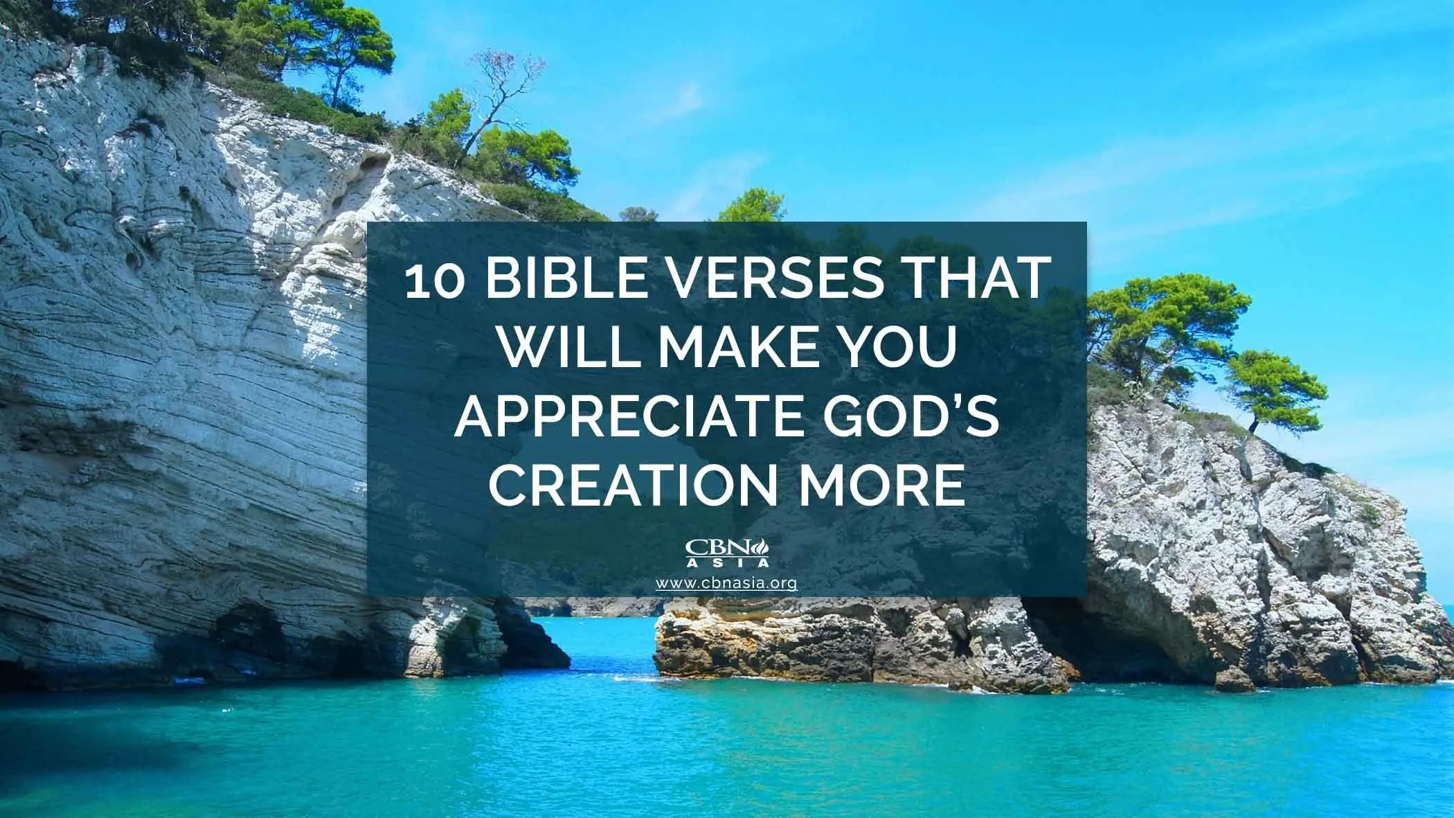 58 Bible verses about Creation