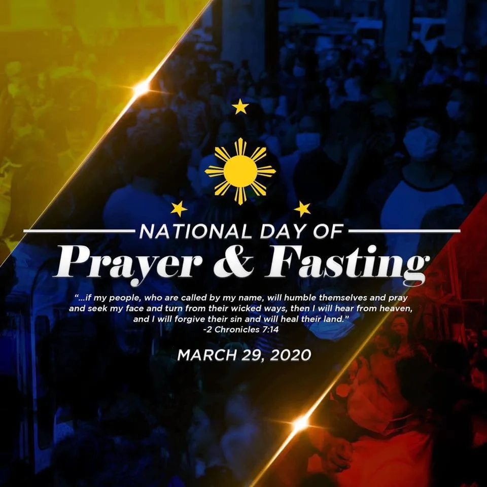 Join the National Day of Prayer and Fasting against COVID-19 this