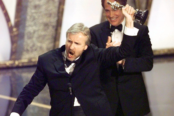 James Cameron winning Oscars
