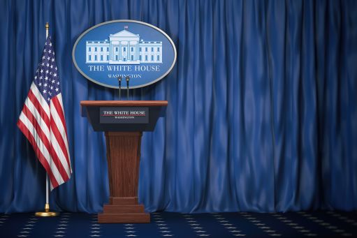 White House lectern