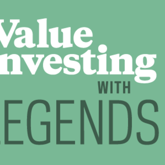 Logo for the Value Investing with Legends podcast