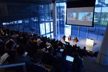 2022 Climate Business & Investment Conference, Cooperman Commons, Geffen Hall.