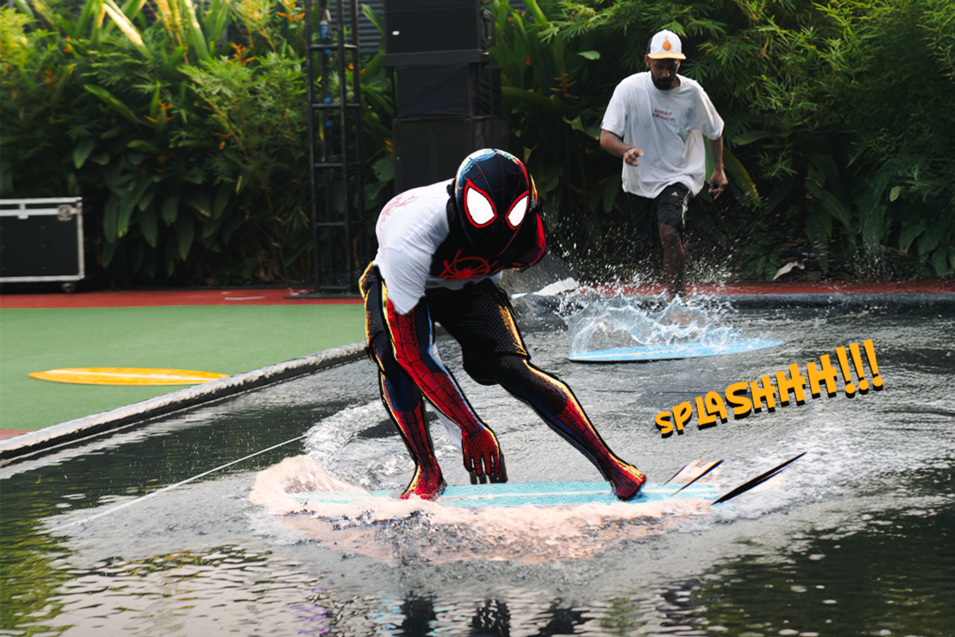 skimboarding