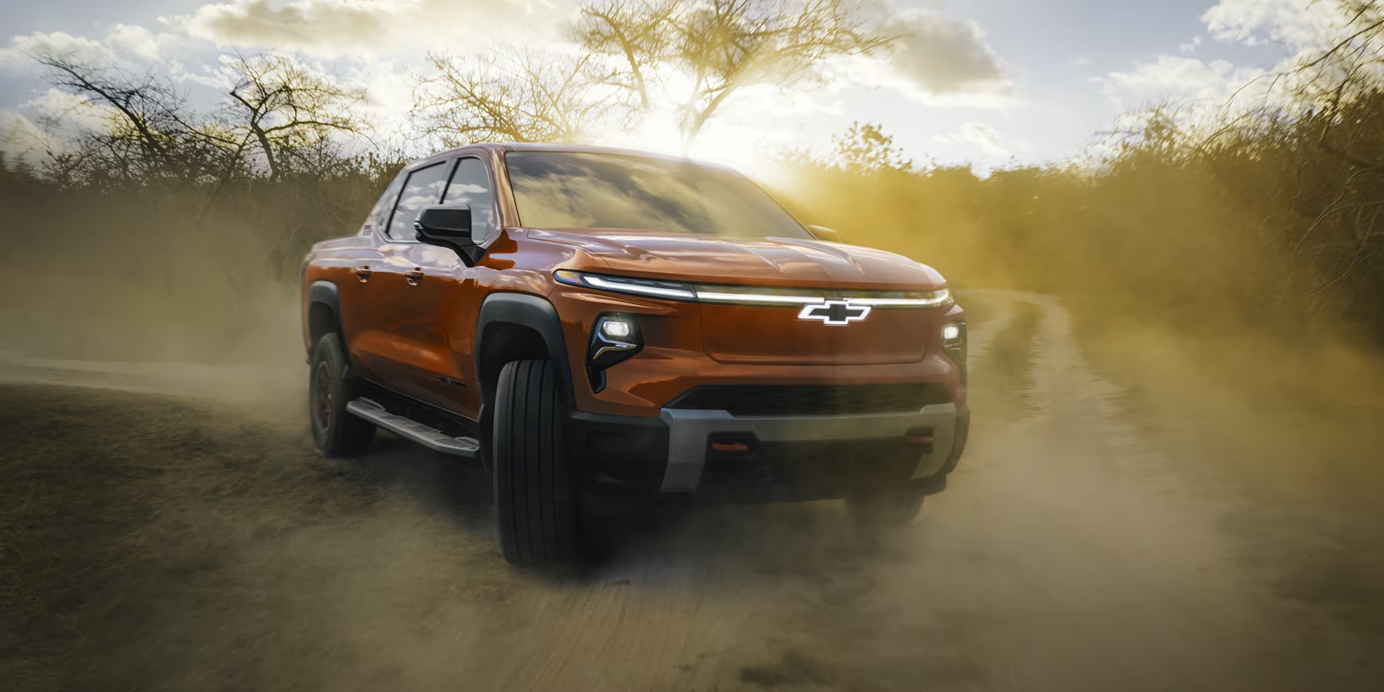 2026 Chevrolet Silverado EV outdoors