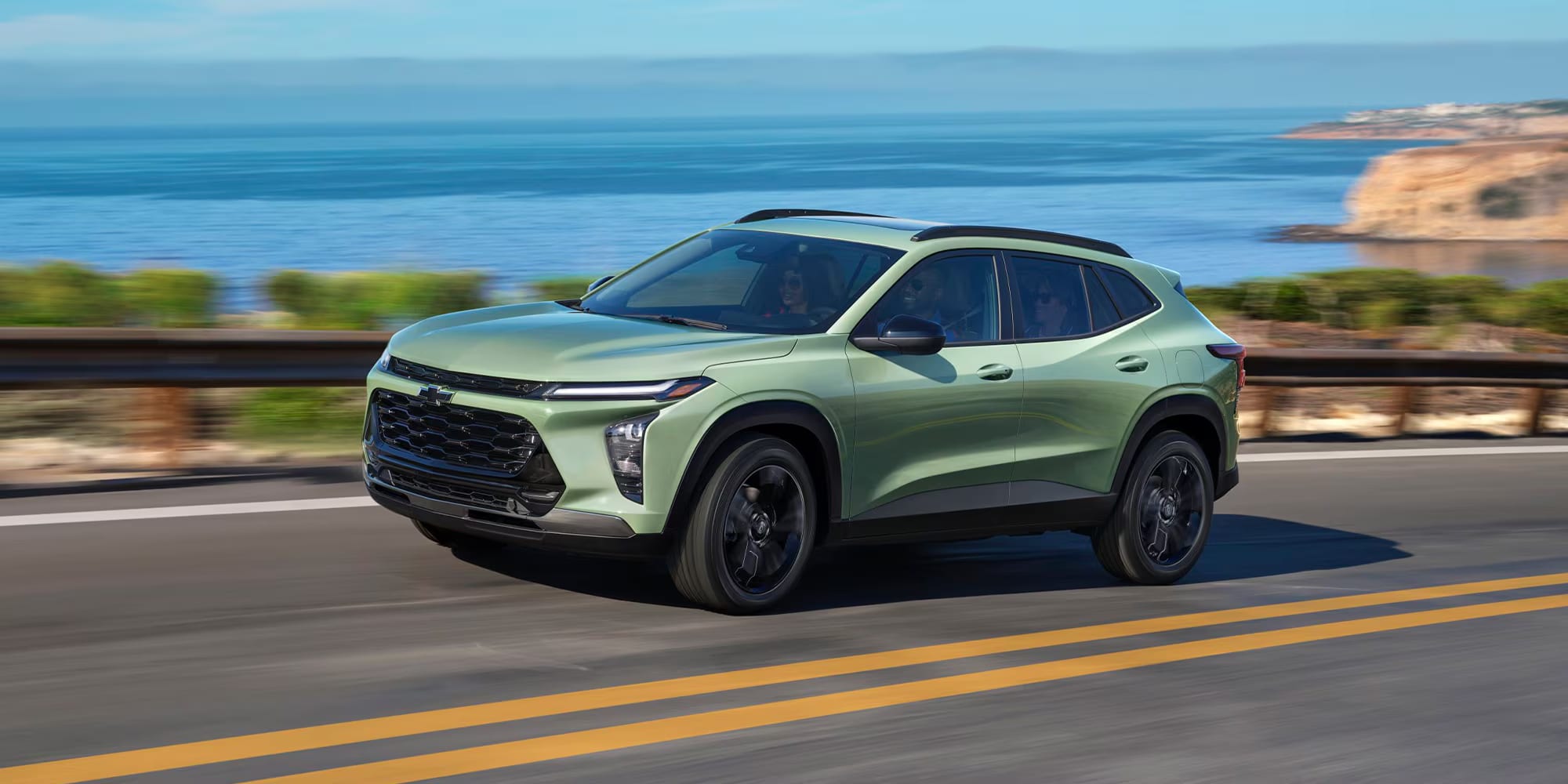 2026 Chevrolet Trax driving outdoors