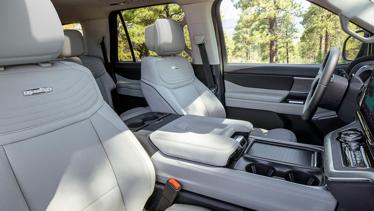 interior seats of expedition