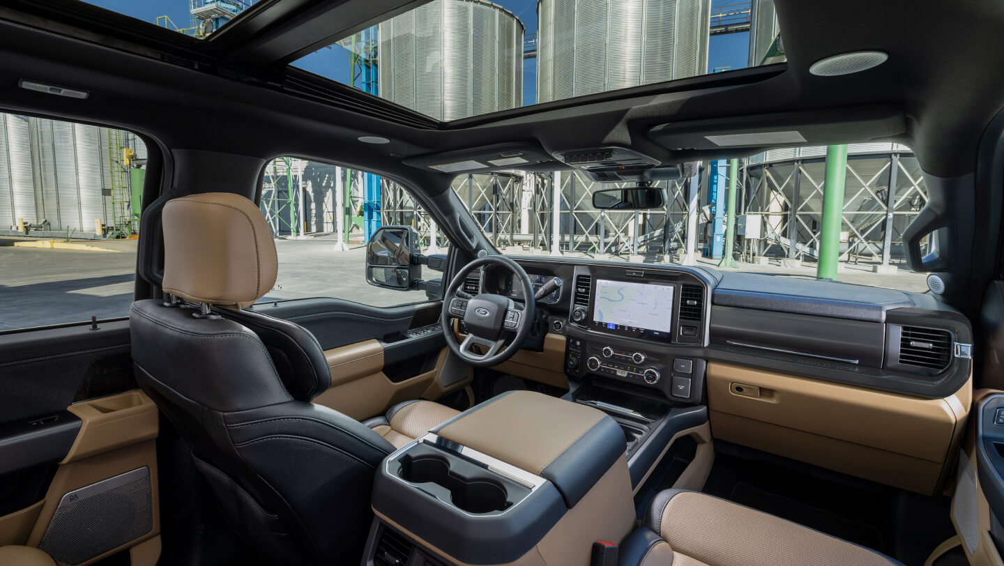 interior front seat 2026 ford superduty f-350