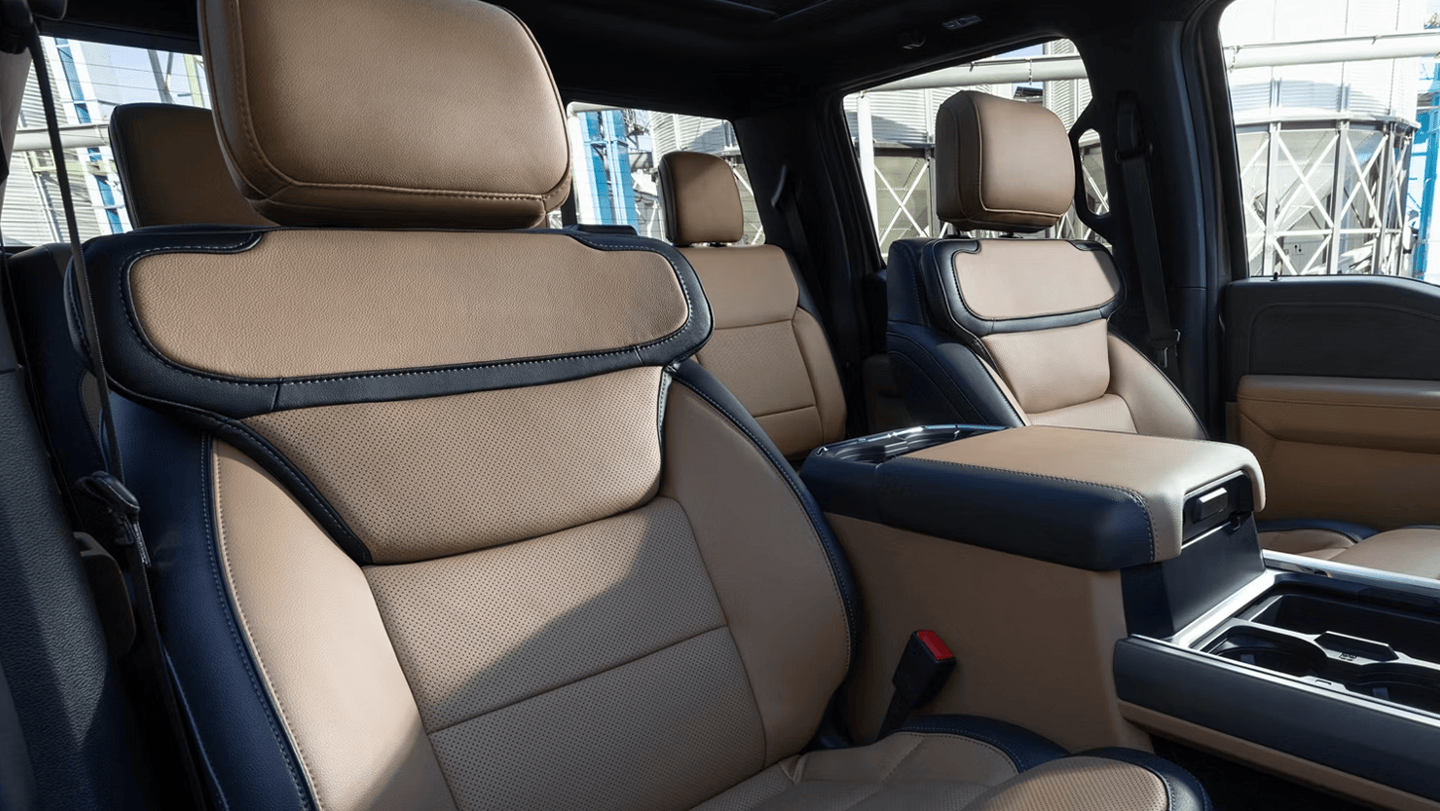 Ford F-350 upholstery