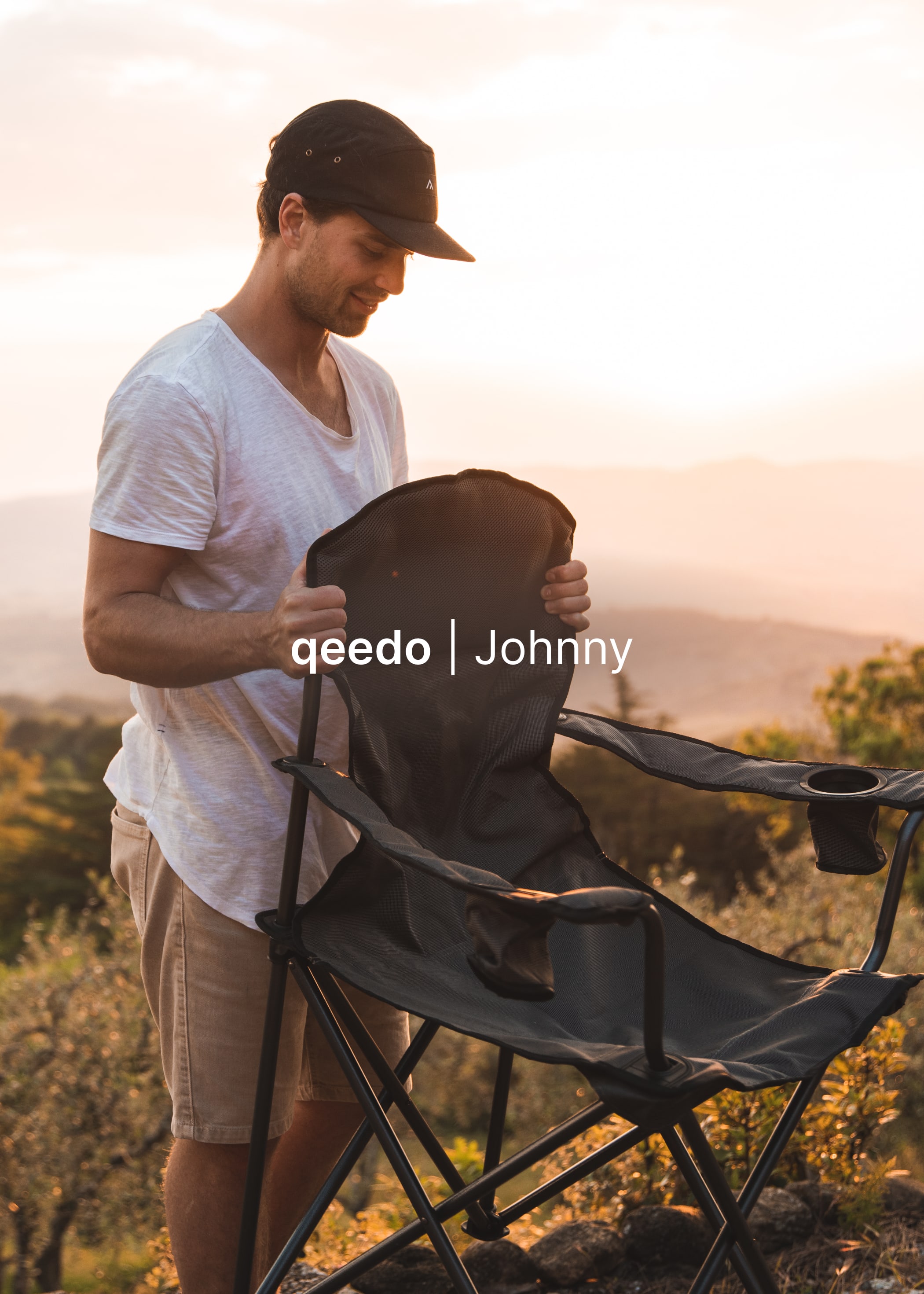 Qeedo johnny relax reclining camping chair sales