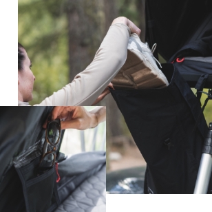 Großes-Dachzelt-mit-Schuhtaschen-und-Organizer-mobile