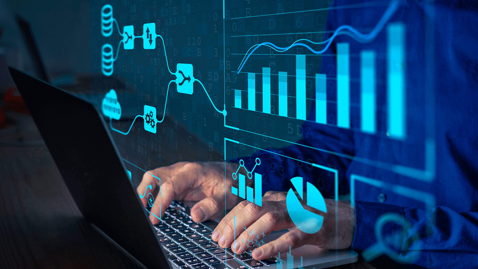 Desarrollo de soluciones en procesamiento y analítica avanzada de datos, ciencias de datos aplicada y modelos predictivos y prescriptivos.