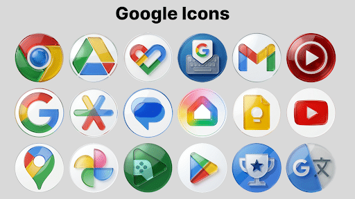 OneUi Glossy Icons screenshot 2