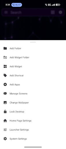 Lucid Launcher 2 screenshot 2