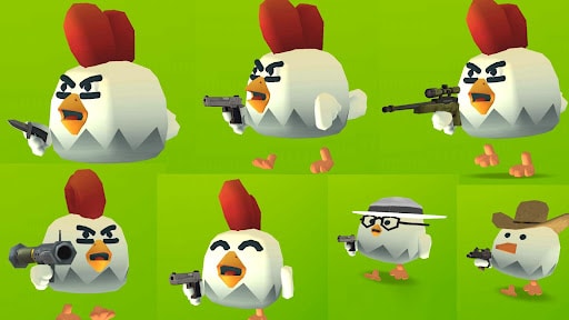 Chicken Gun - Dinero ilimitado screenshot 1