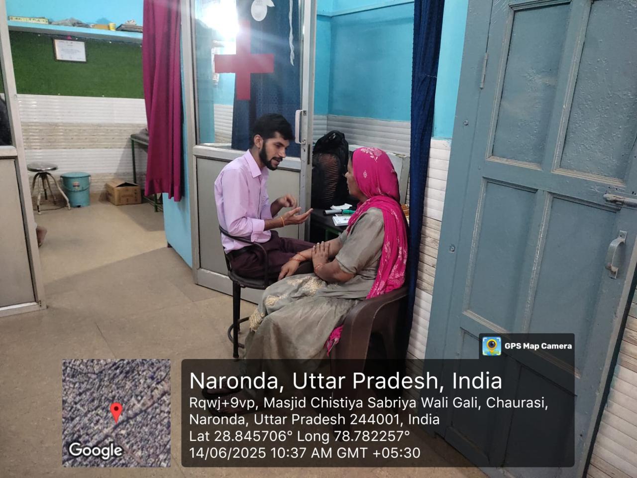 Community Health Camp and Patient Support