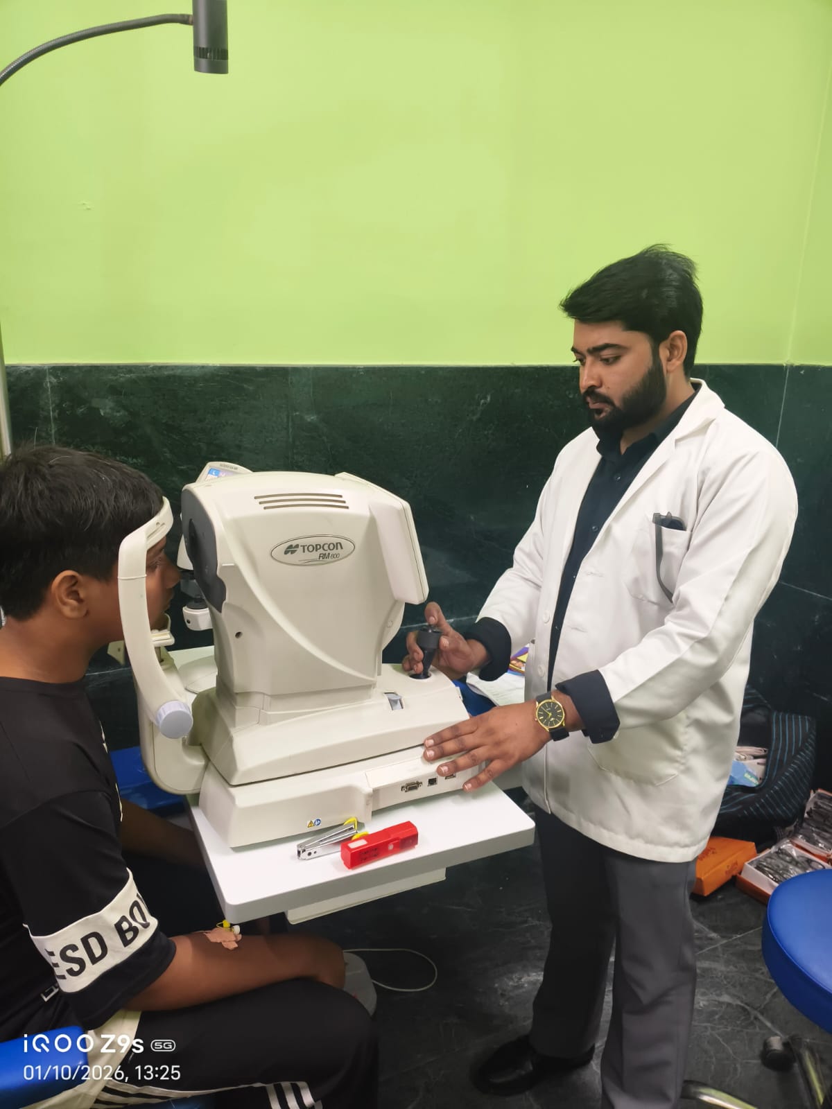 Elderly Patient Vision Restoration Care
