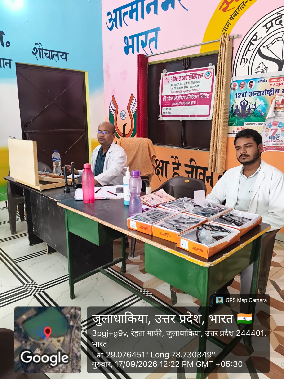Doctor Advising Underprivileged Patients