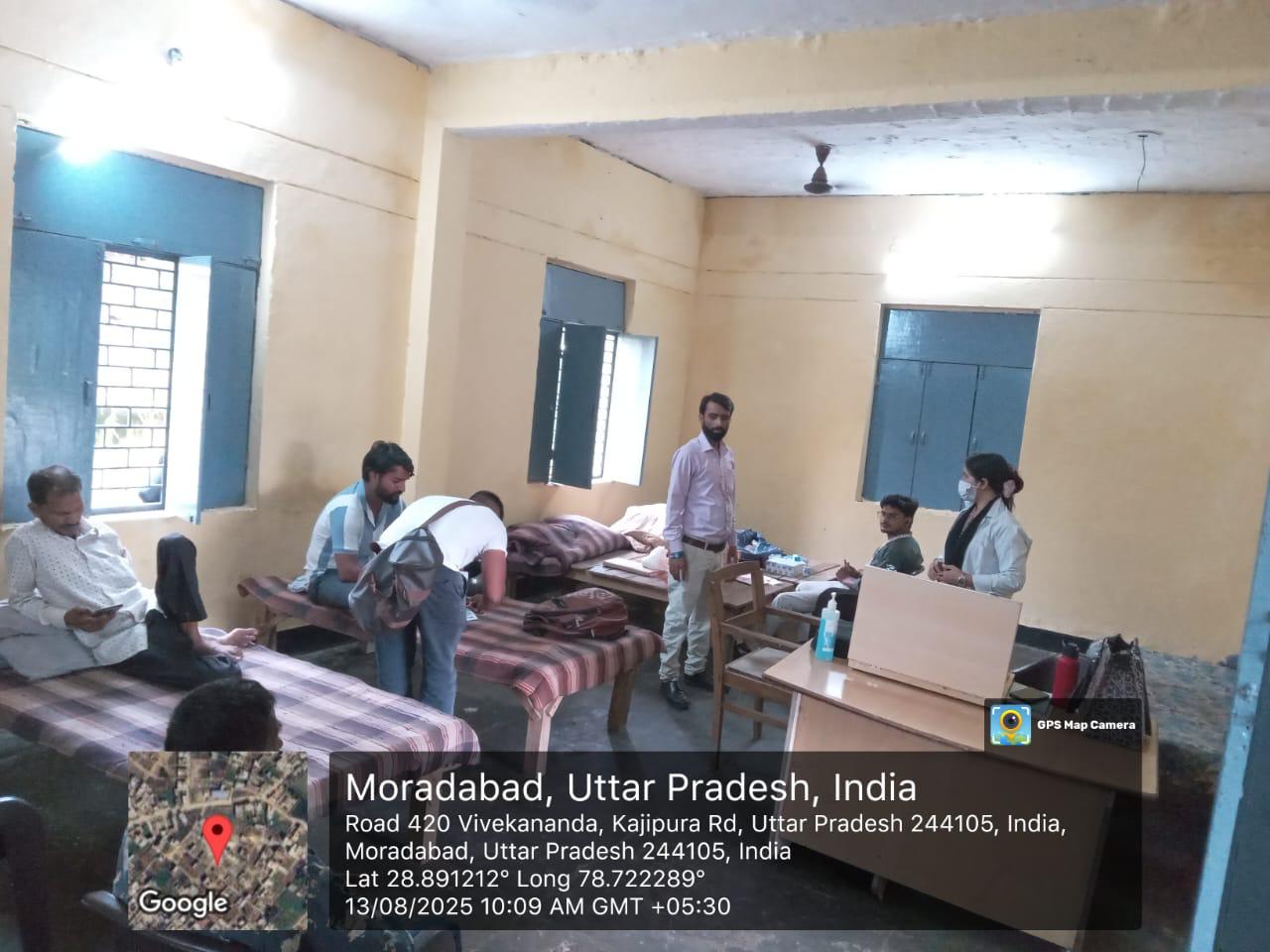 Rural Community Health Check-up Camp