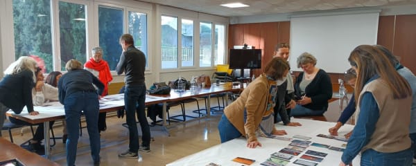 Banner - Morgane Sarton - En vert et rouge