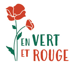 Logo - Morgane Sarton - En vert et rouge