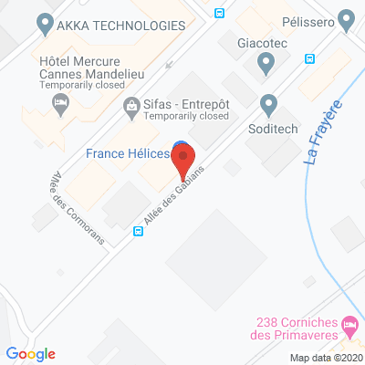 Map - FRANCE HELICES