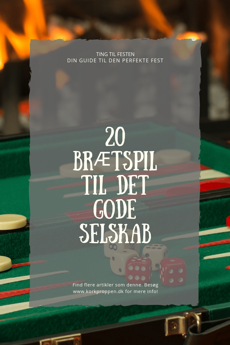 20 brætspil til det gode selskab