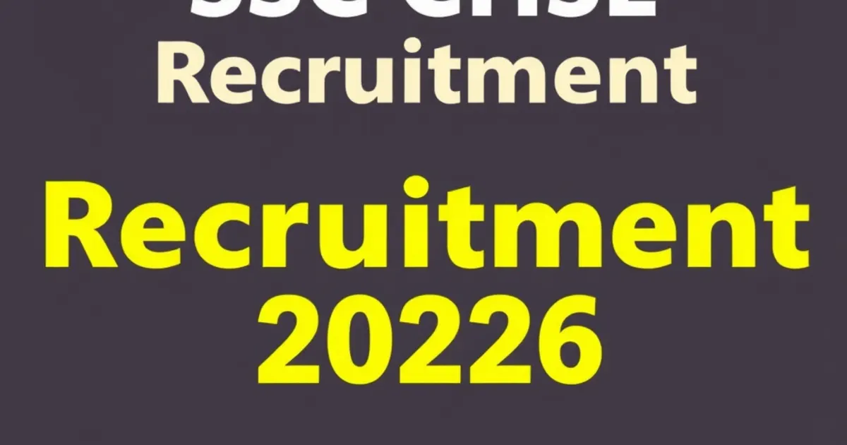 SSC CHSL Recruitment 2026: 2,536 Vacancies, Eligibility, Salary, Exam Pattern & Apply Online SSC CHSL Recruitment 2026: 2,536 Vacancies, Eligibility, Salary, Exam Pattern & Apply Online – eligibility, vacancies, last date and apply online