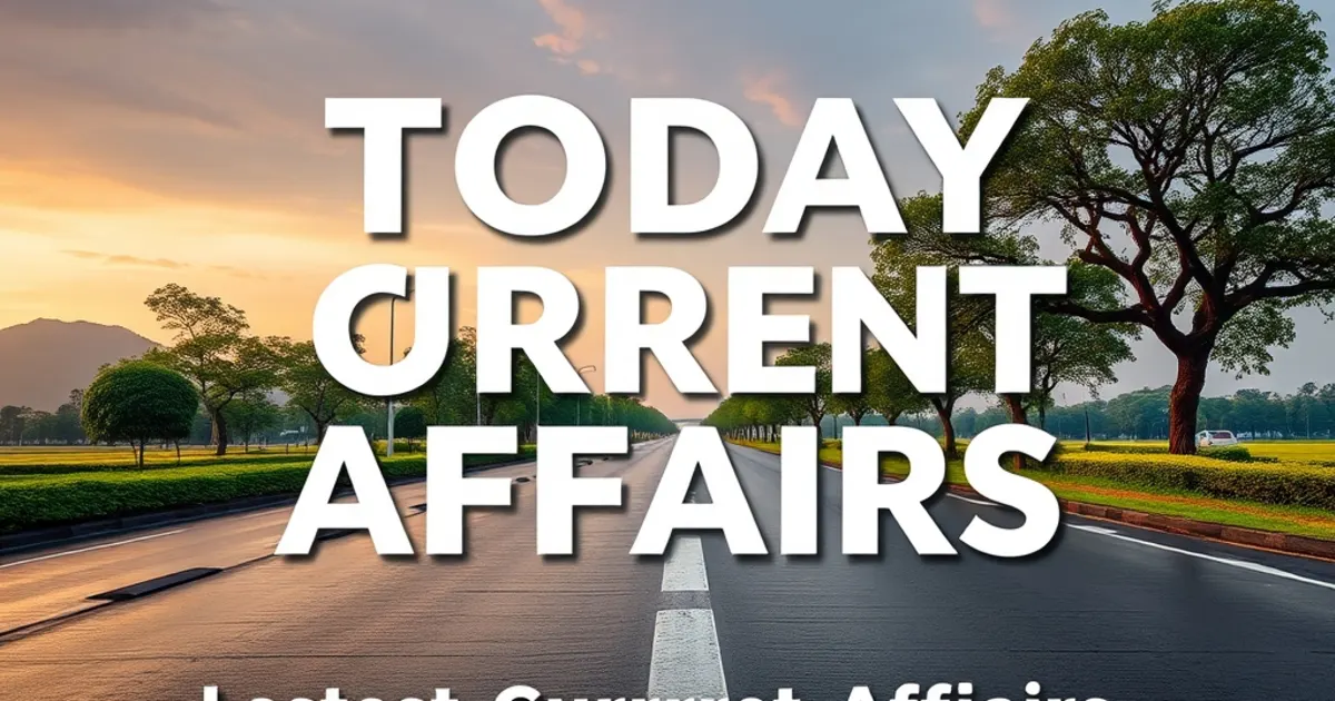 Today Current Affairs 29 September 2026 Today Current Affairs 29 September 2026