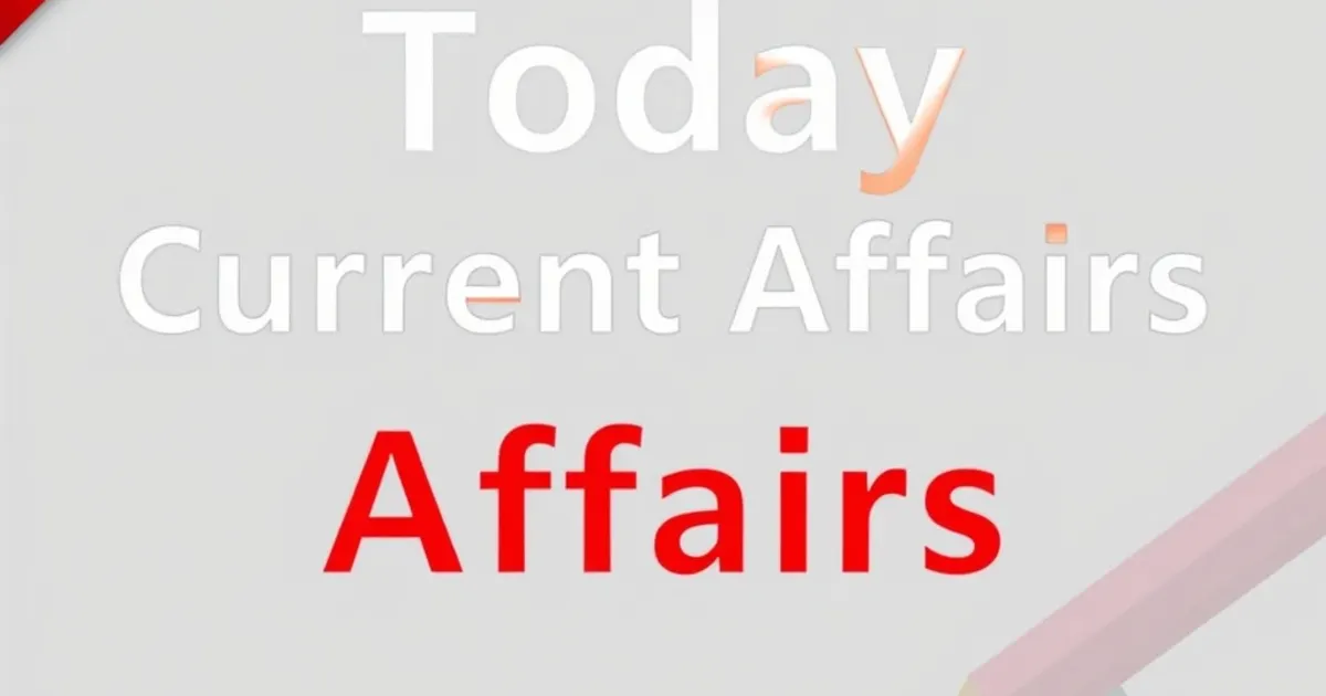 Today Current Affairs 1 October 2026 Today Current Affairs 1 October 2026