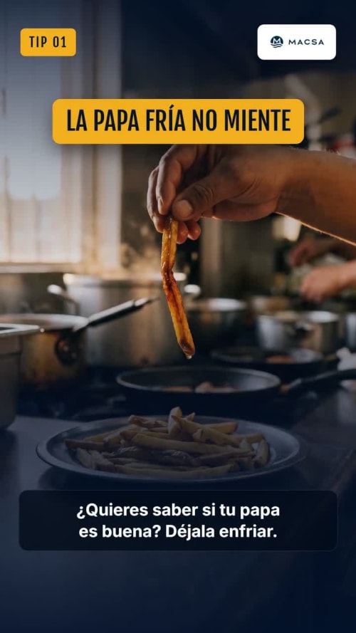 Consejo de cocina: La papa fría no miente