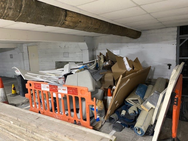 Hotel before cddl recycling collection service