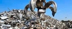 Metal waste recycling