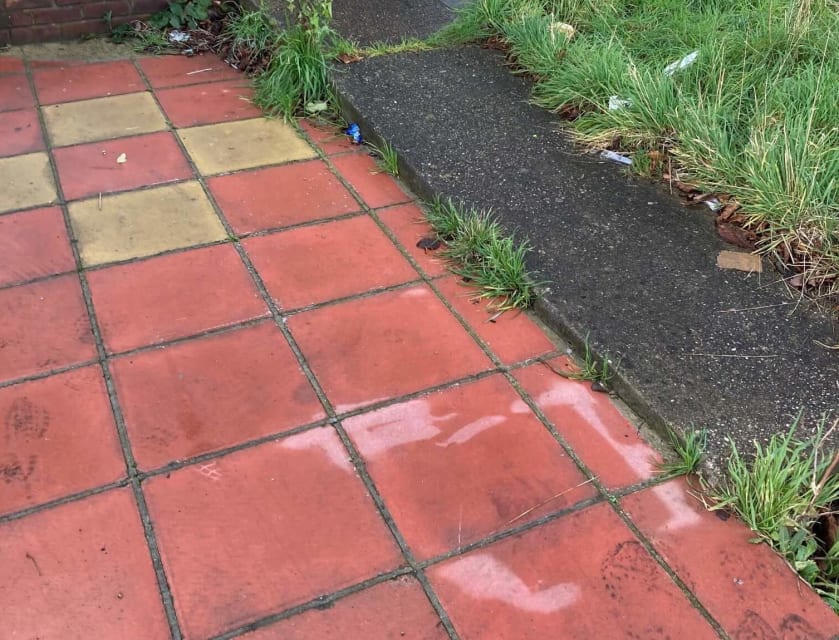 Rubbish cleared