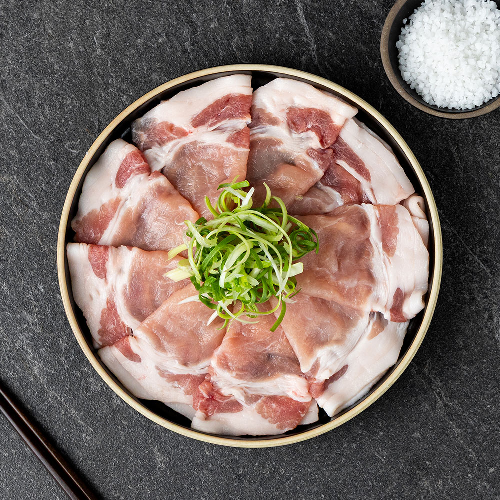 국내산 고소한 한돈 대패식 돈차돌 500g~2kg