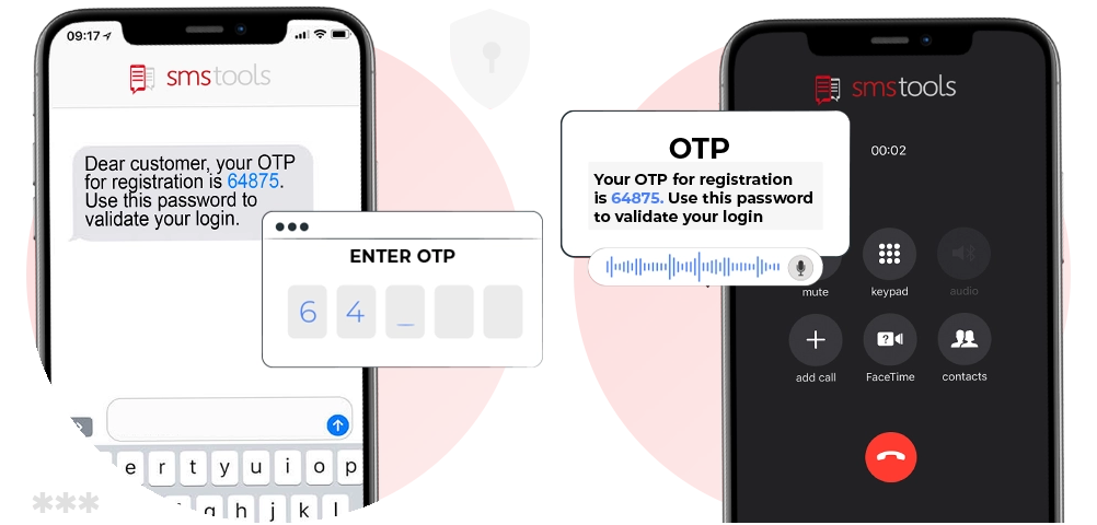 SMS and Voice OTP