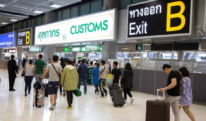 Customs at Bangkok