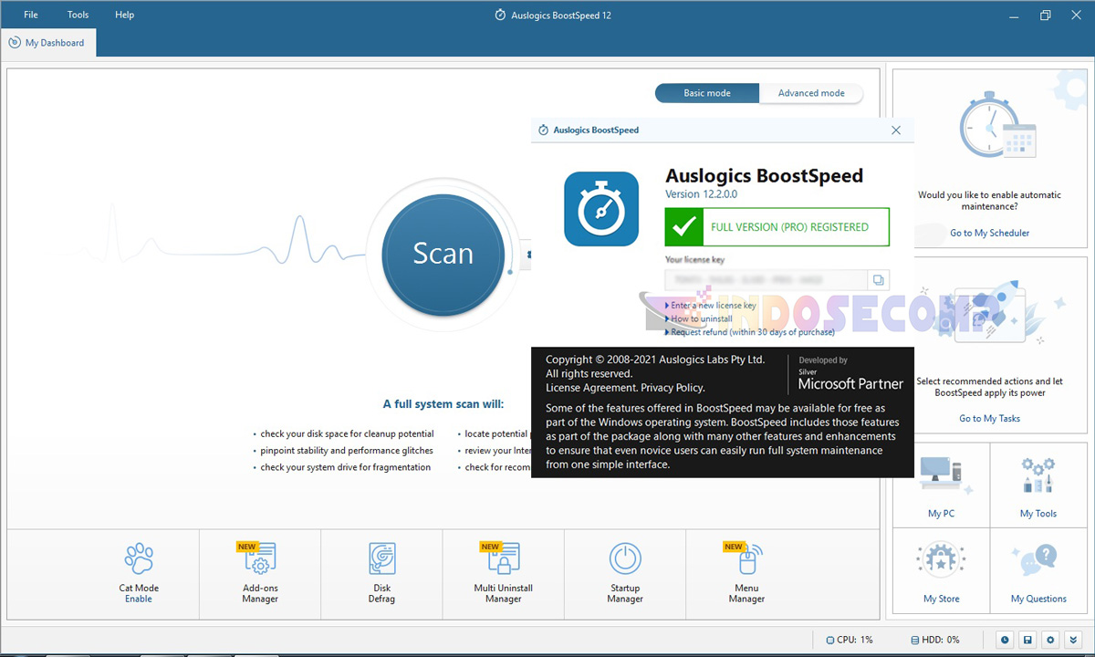 Auslogics BoostSpeed 12.2.0.0 Full Repack Auslogics BoostSpeed 12.2.0.0 Full Repack