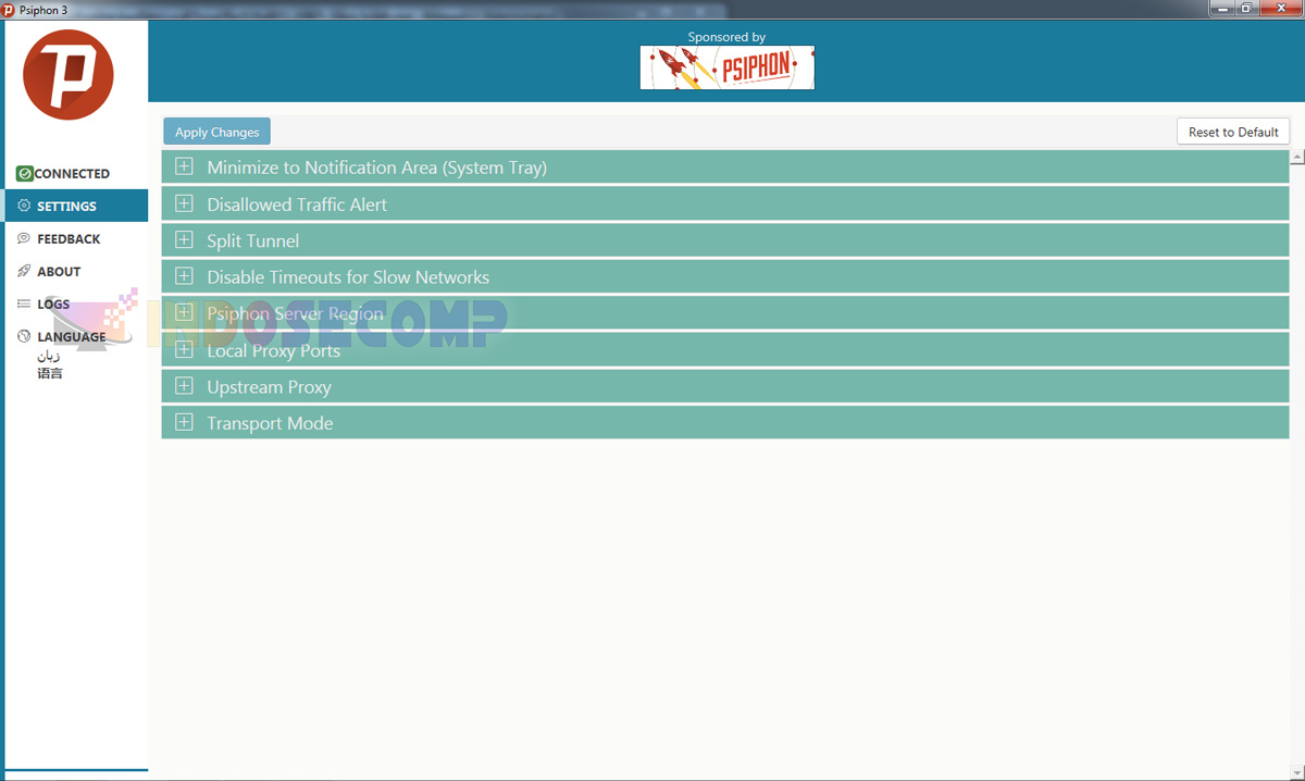 Psiphon Uncensored Internet Access 3.167 Full Repack Psiphon Uncensored Internet Access 3.167 Full Repack