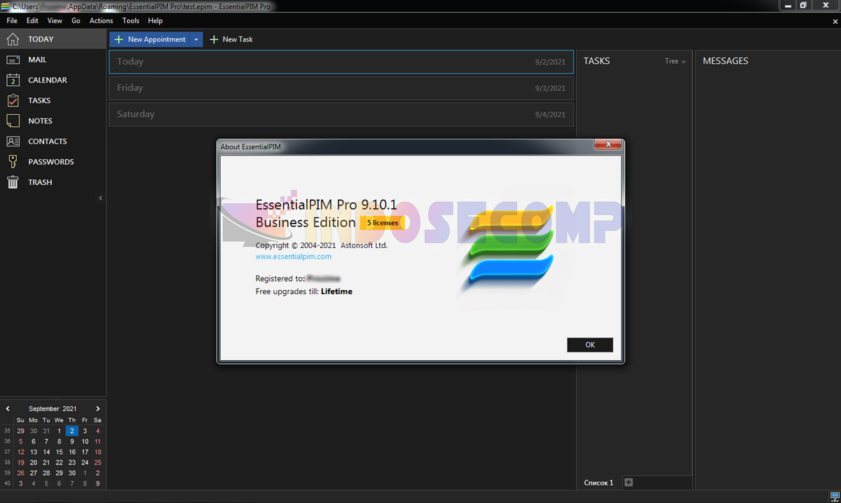 EssentialPIM Pro Business Edition 9.10.1 Full Repack