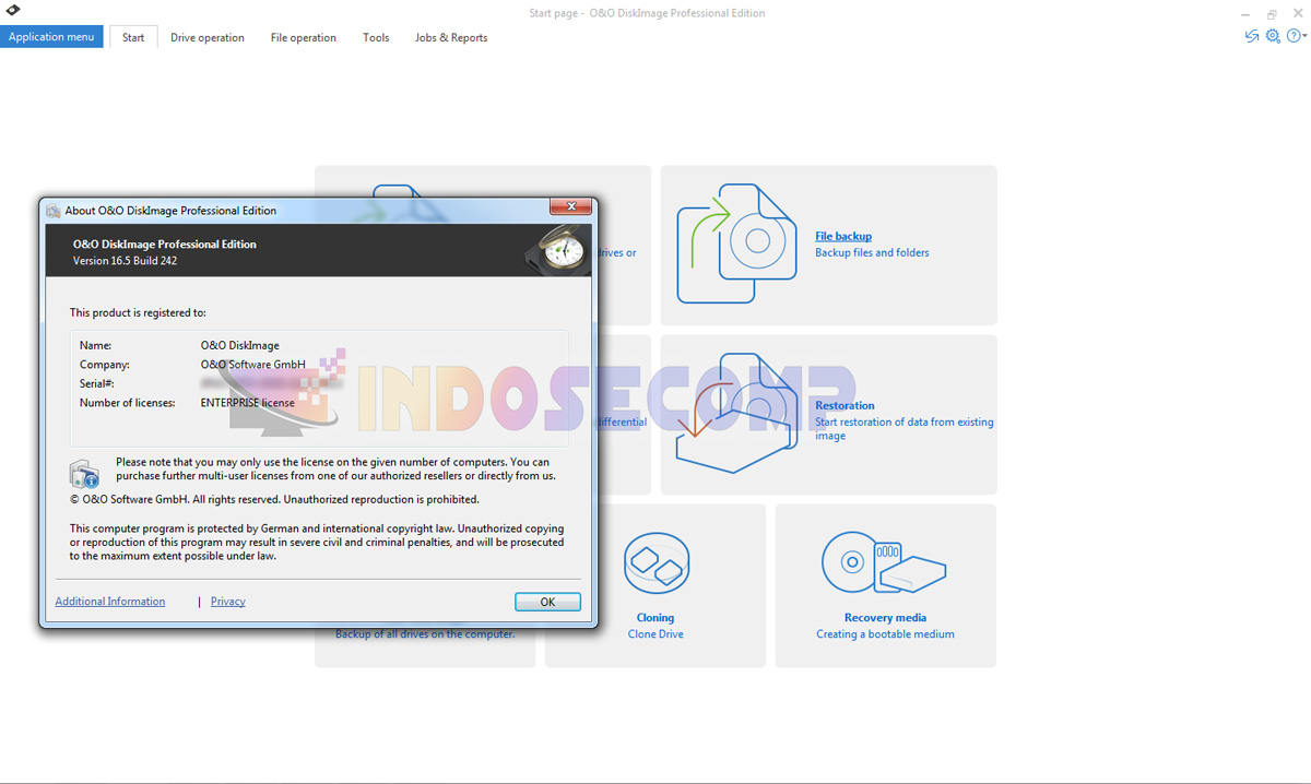 O&O DiskImage Professional 16.5.242 Full Repack