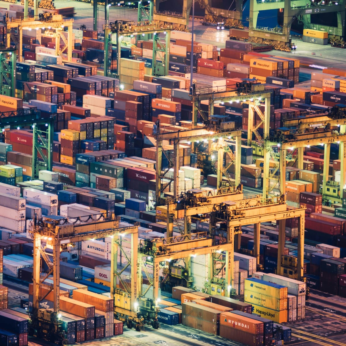 container yard