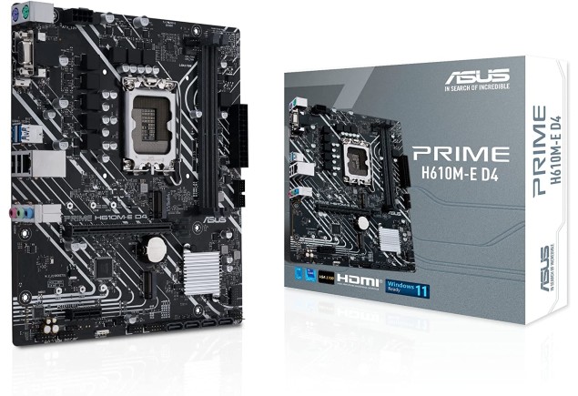 Board ASUS H610M-E D4 LGA 1700 DDR4 para Intel 12va Generación M2 Computador Gamer Colombia