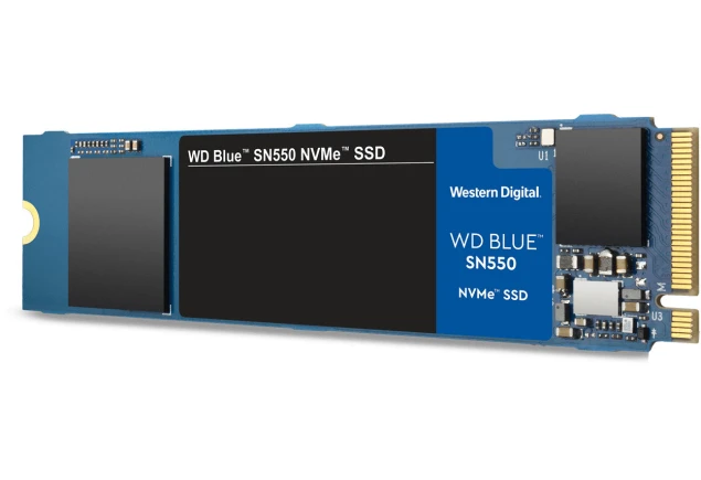WD WD BLUE　SN550　NVMe SSD  2400MB sec