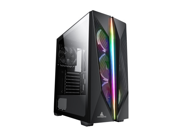 Chasis ATX Gamer Iceberg Flow X Vidrio Templado / 4 Ventiladores Eklipse ARGB / 3 Filtros Computador Gamer Colombia