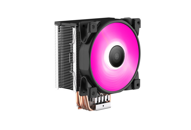 Disipador de Calor para CPU PCCOOLER GI-D56V HALO RGB Ventilador 120mm 5 Heat Pipes TDP 160W Computador Gamer Colombia