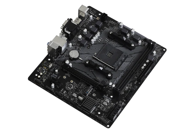 Board ASRock B550M-HDV AM4 AMD B550 PCIe 4.0 mATX  Computador Gamer Colombia