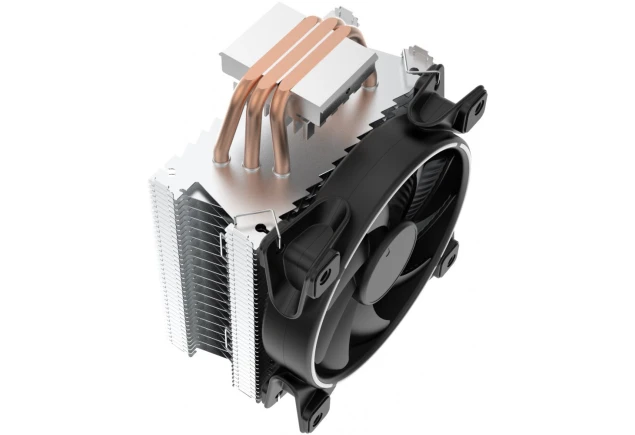 Disipador de Calor para CPU PcCooler GI-X3R V2 Ventilador 120mm 3 Heat Pipes TDP 125W Aro Rojo Computador Gamer Colombia