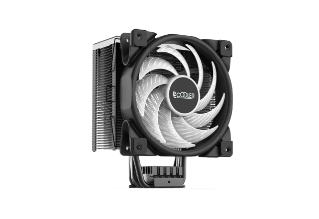 Disipador de Calor para CPU PCCOOLER GI-D56A HALO ARGB AURA Ventilador 120mm 5 Heat Pipes TDP 160W Computador Gamer Colombia