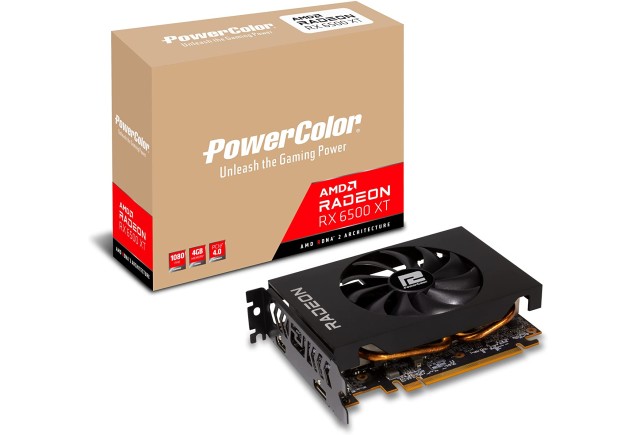 Tarjeta Video Radeon Powercolor Rx 6500XT ITX 4gb Gddr6 PCIe Computador Gamer Colombia