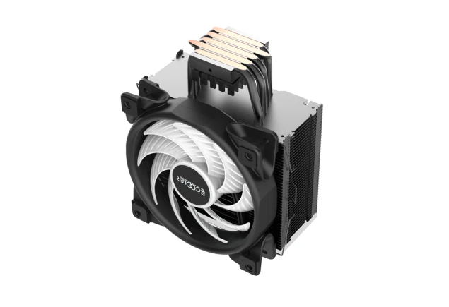 Disipador de Calor para CPU PCCOOLER GI-D56A HALO ARGB AURA Ventilador 120mm 5 Heat Pipes TDP 160W Computador Gamer Colombia